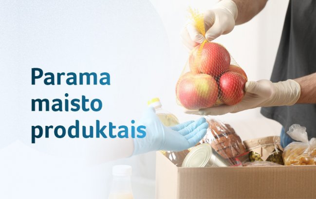 Alt-Spalį dalinama parama maisto produktais – pasieks daugiau nei 209 tūkst. nepasiturinčių šalies gyventojų